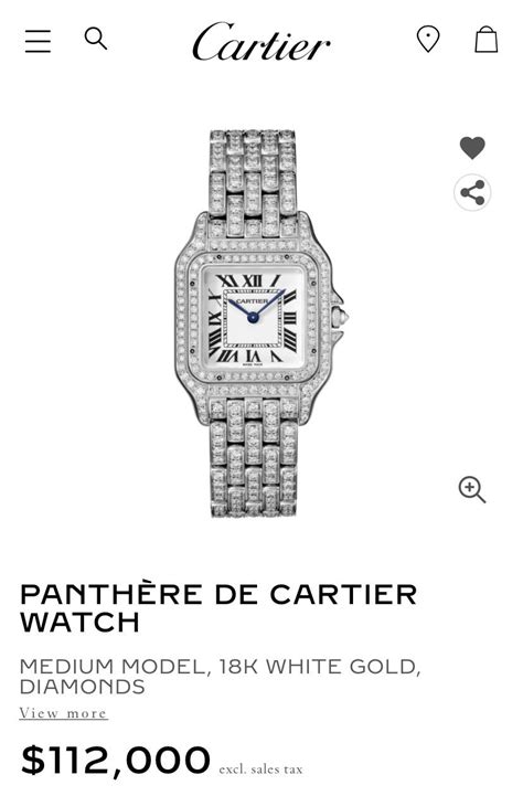 cartier all diamond watch|diamond cartier watch juliette porter.